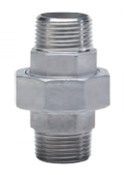 Verschraubung Typ 345, A/A, konisch dichtend, 3/4"